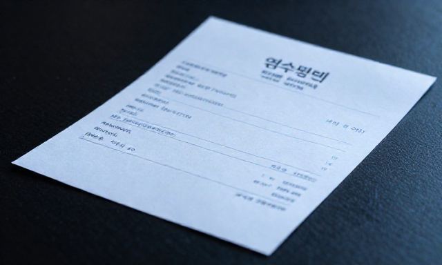 영수증리뷰 관련 대표 이미지